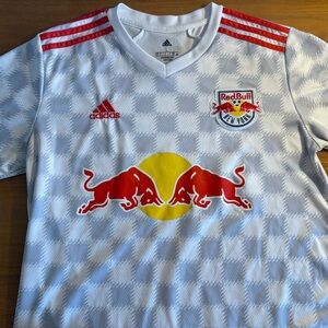 Adidas New York Red Bull Soccer Jersey